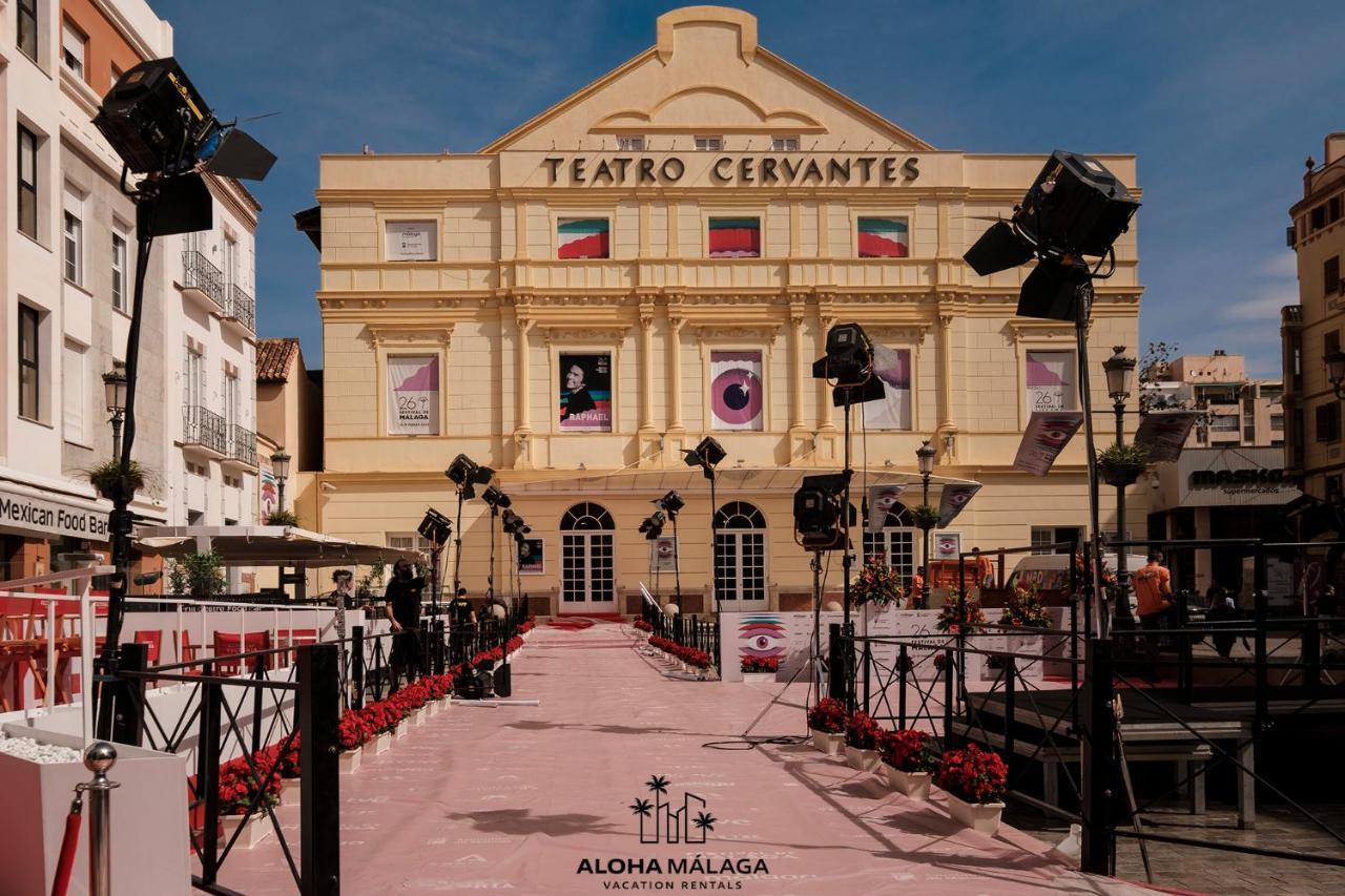 Apartamento Platea Cervantes, Centro Historico By AlohaMálaga Exterior foto